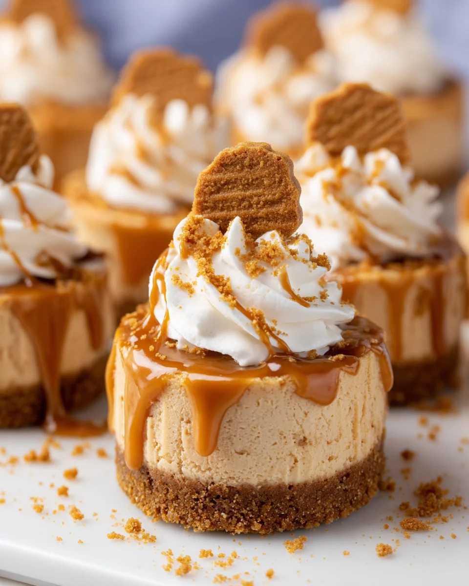 Mini Biscoff Cheesecakes Mini