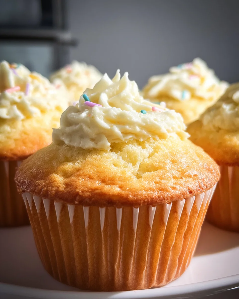 Moist and Fluffy Vanilla Cupcakes Moist