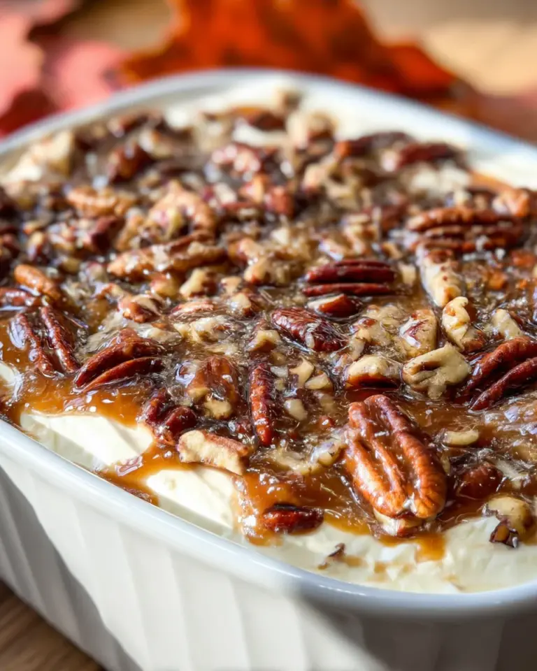 No Bake Pecan Pie Dip