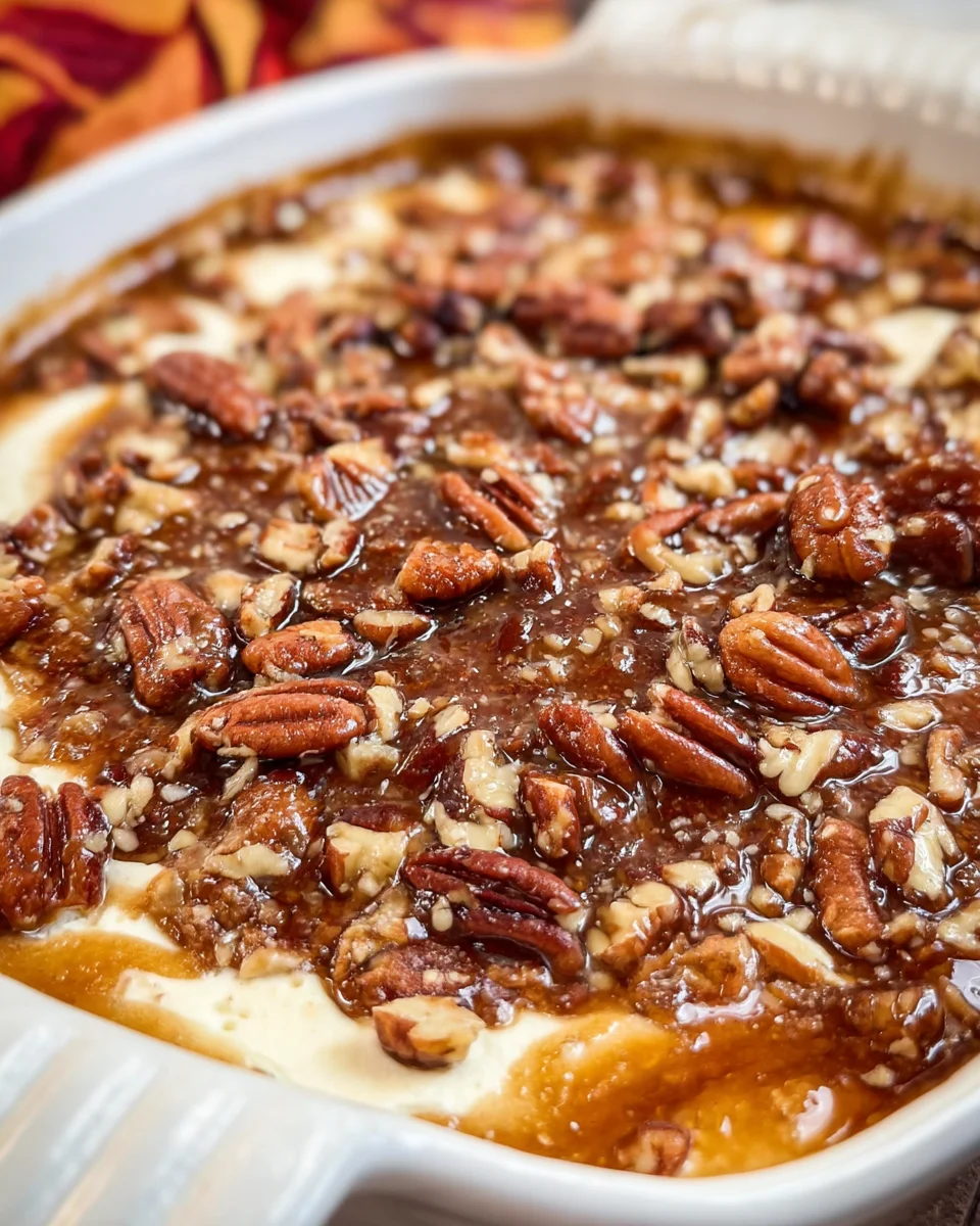 No Bake Pecan Pie Dip No