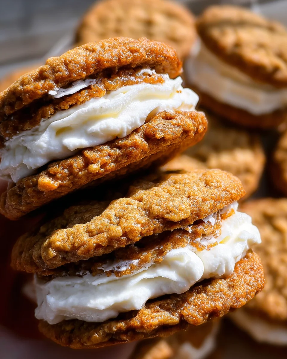 Oatmeal Cream Pies Oatmeal