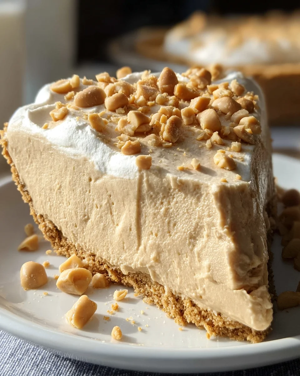 Old Fashioned Peanut Butter Pie Old