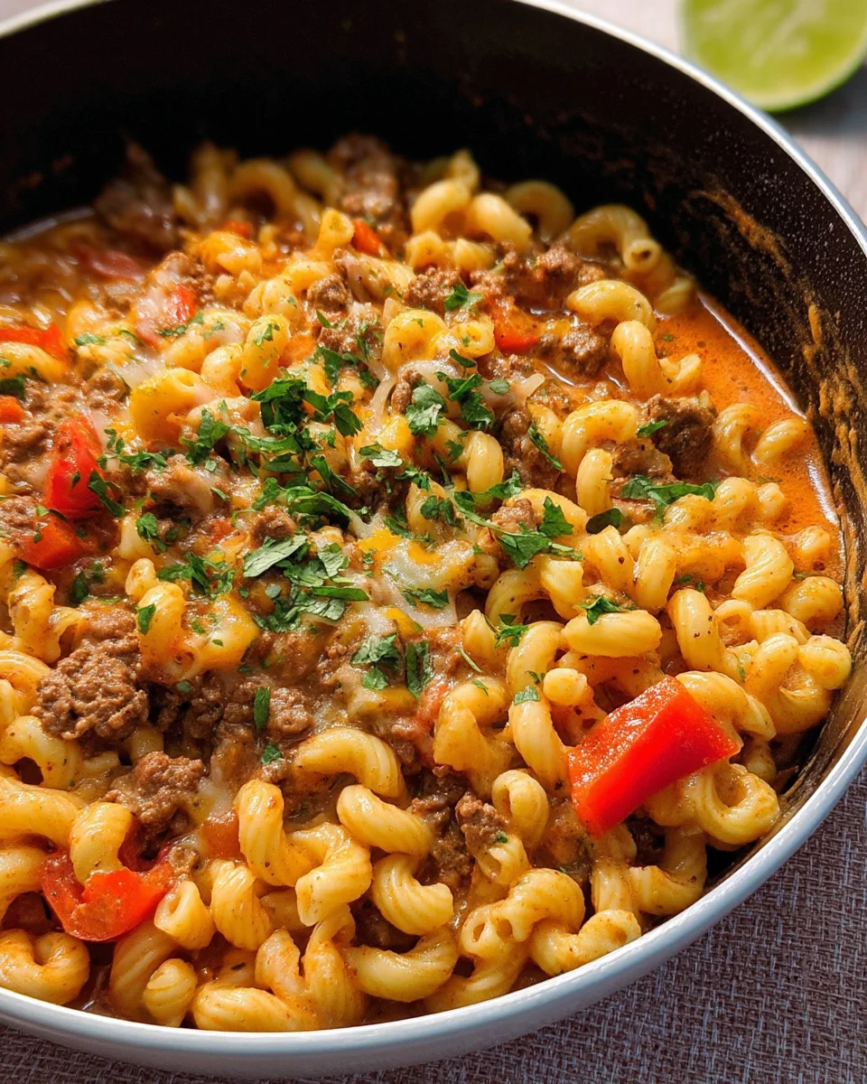 One Pot Taco Pasta Recipe 21 One