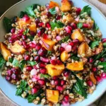 Winter Pomegranate and Grain Salad