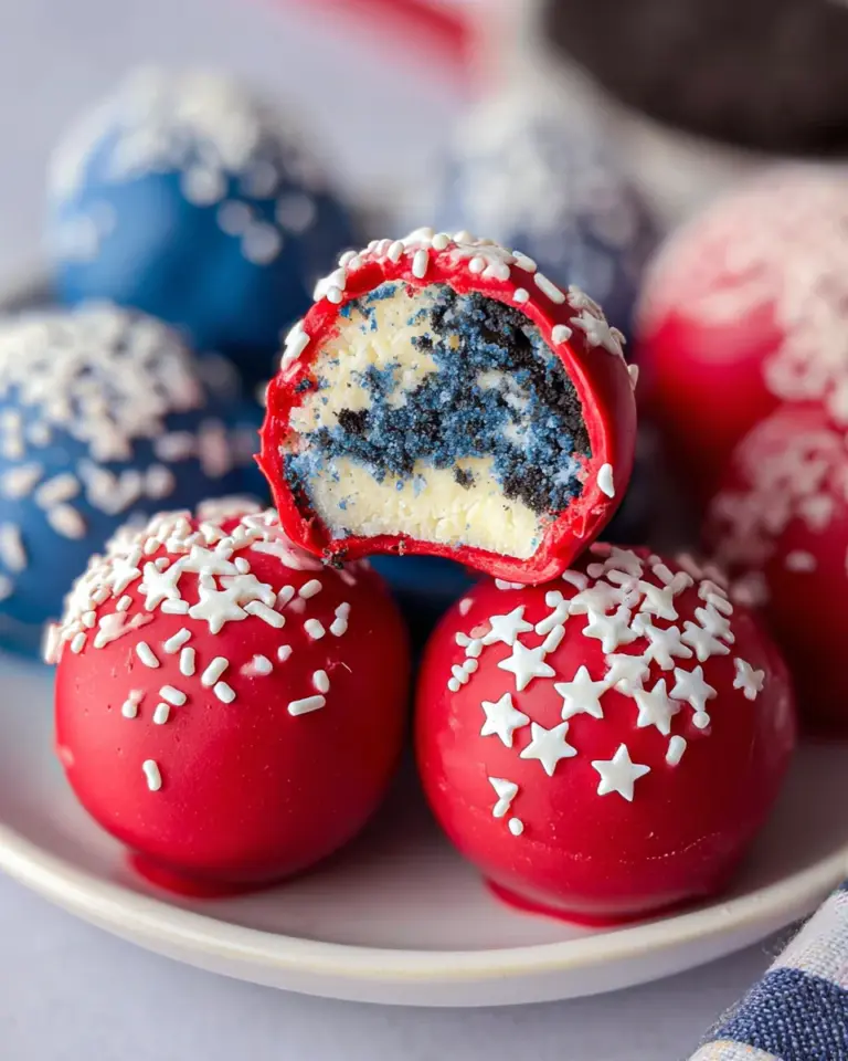 4th Of July Oreo Balls