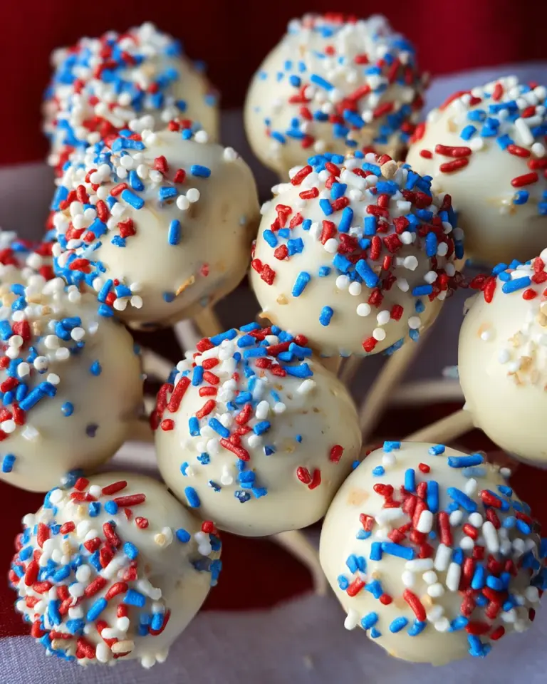 4th of July Cake pops