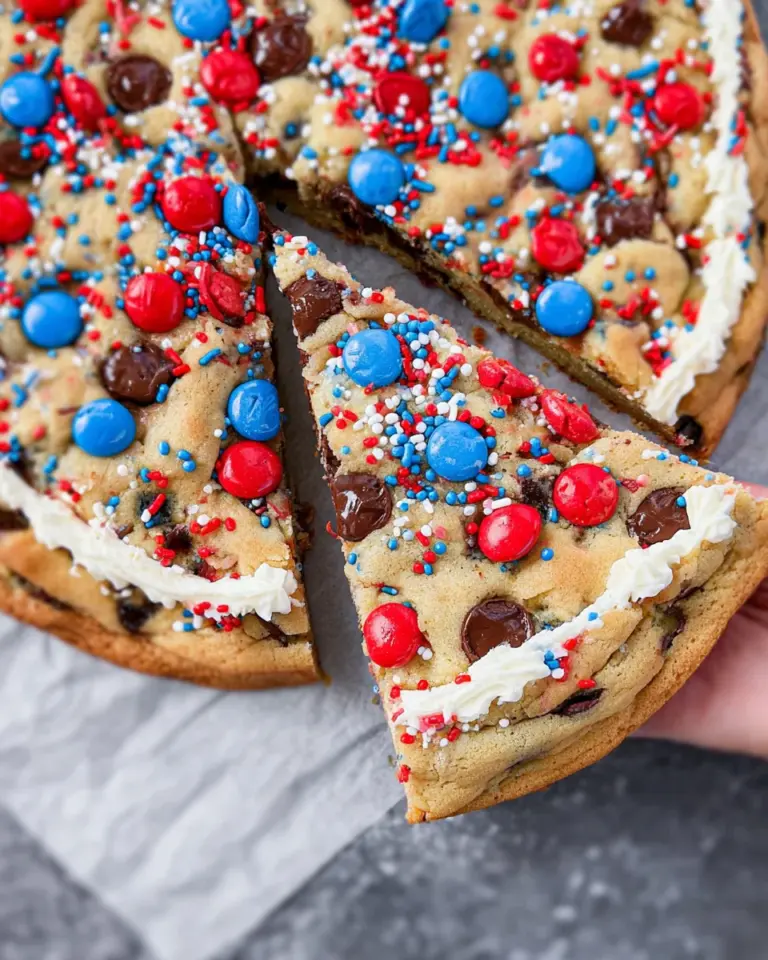 4th of July Cookie Cake
