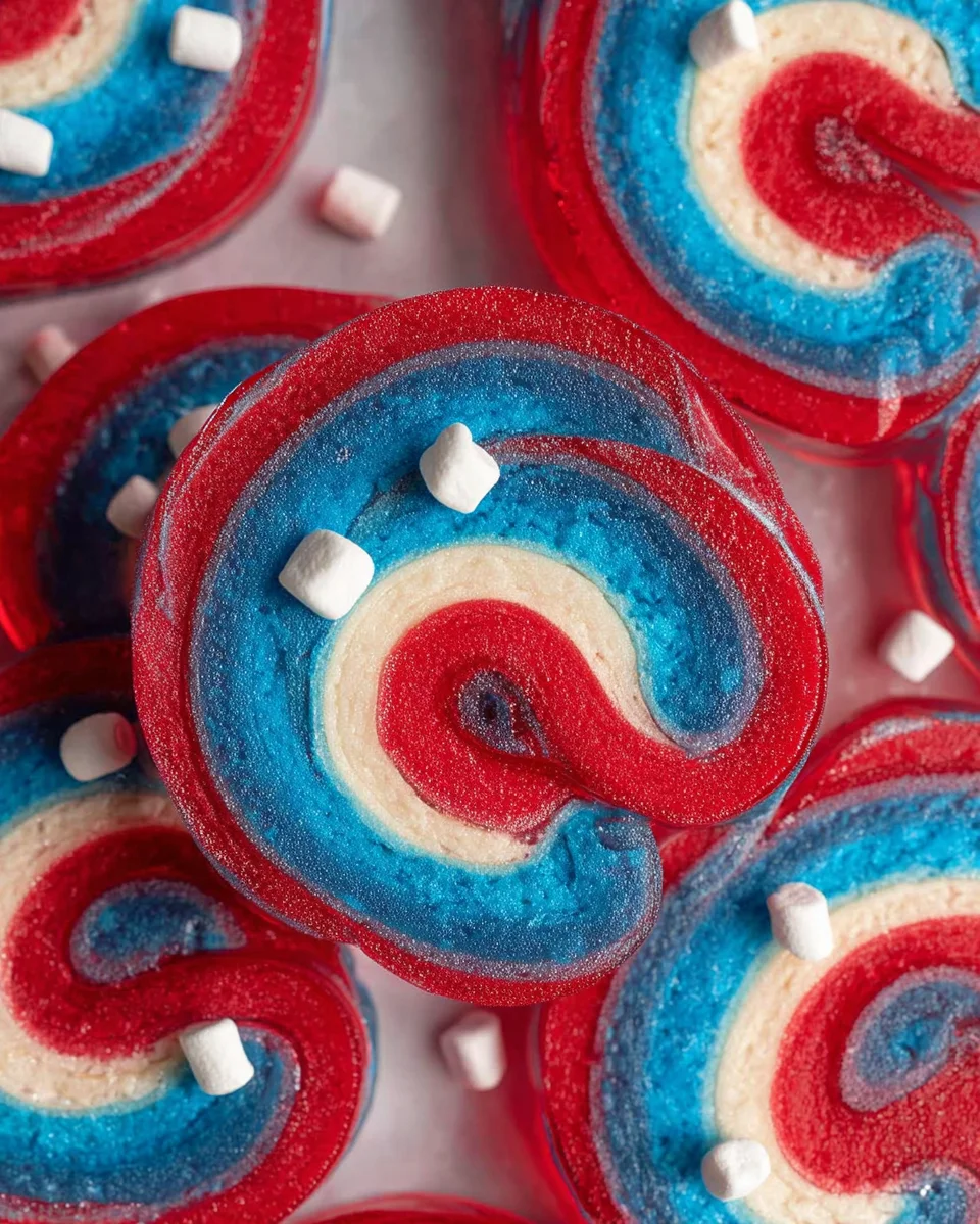 4th of July Marshmallow Pinwheels 4th