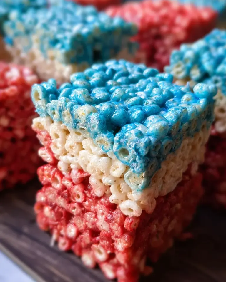 4th of July Rice Krispie Treats