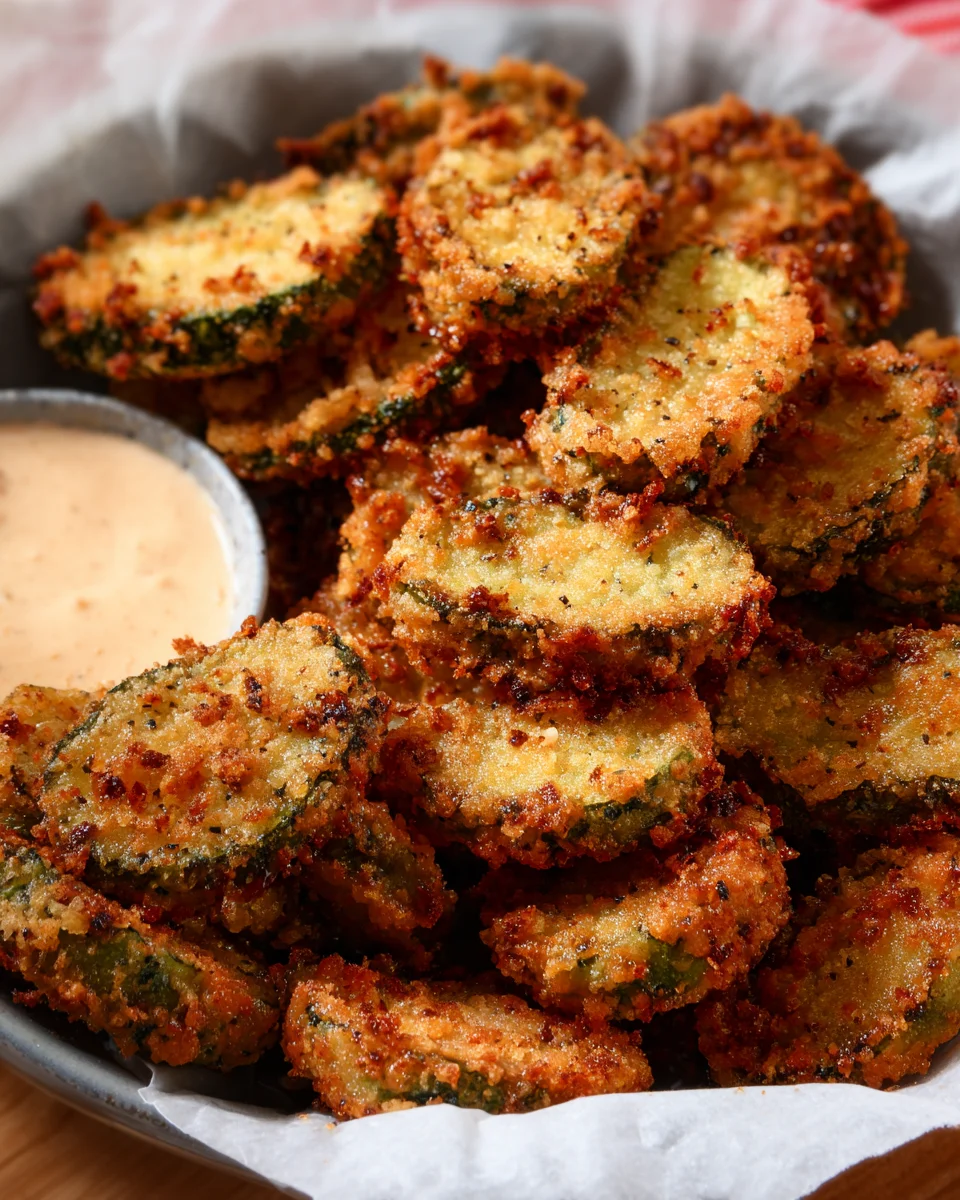 Air Fried Pickles