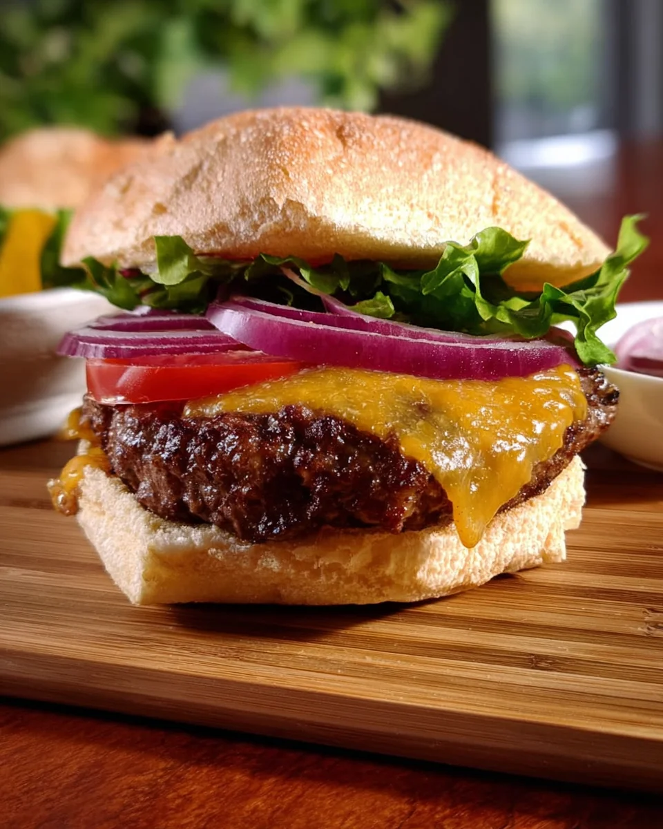 All American Cheese Burger All