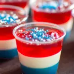 American Flag Jello Shots