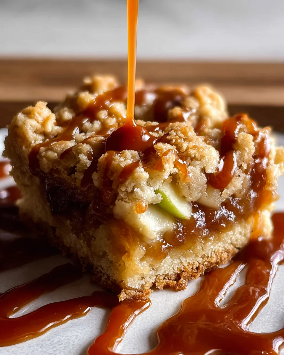 Apple Crumble Bars Apple