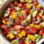 Avocado Strawberry Mango Salsa
