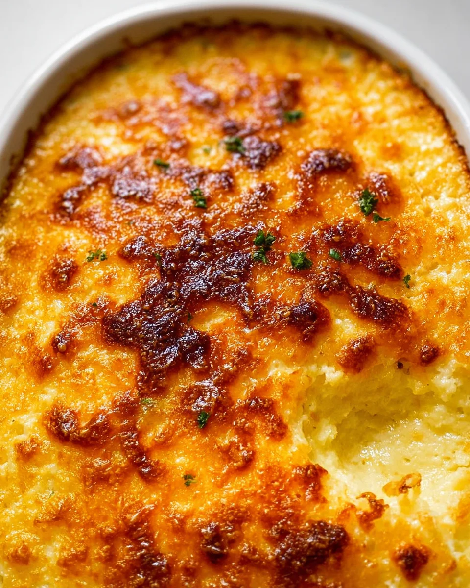 Baked Cheesy Grits