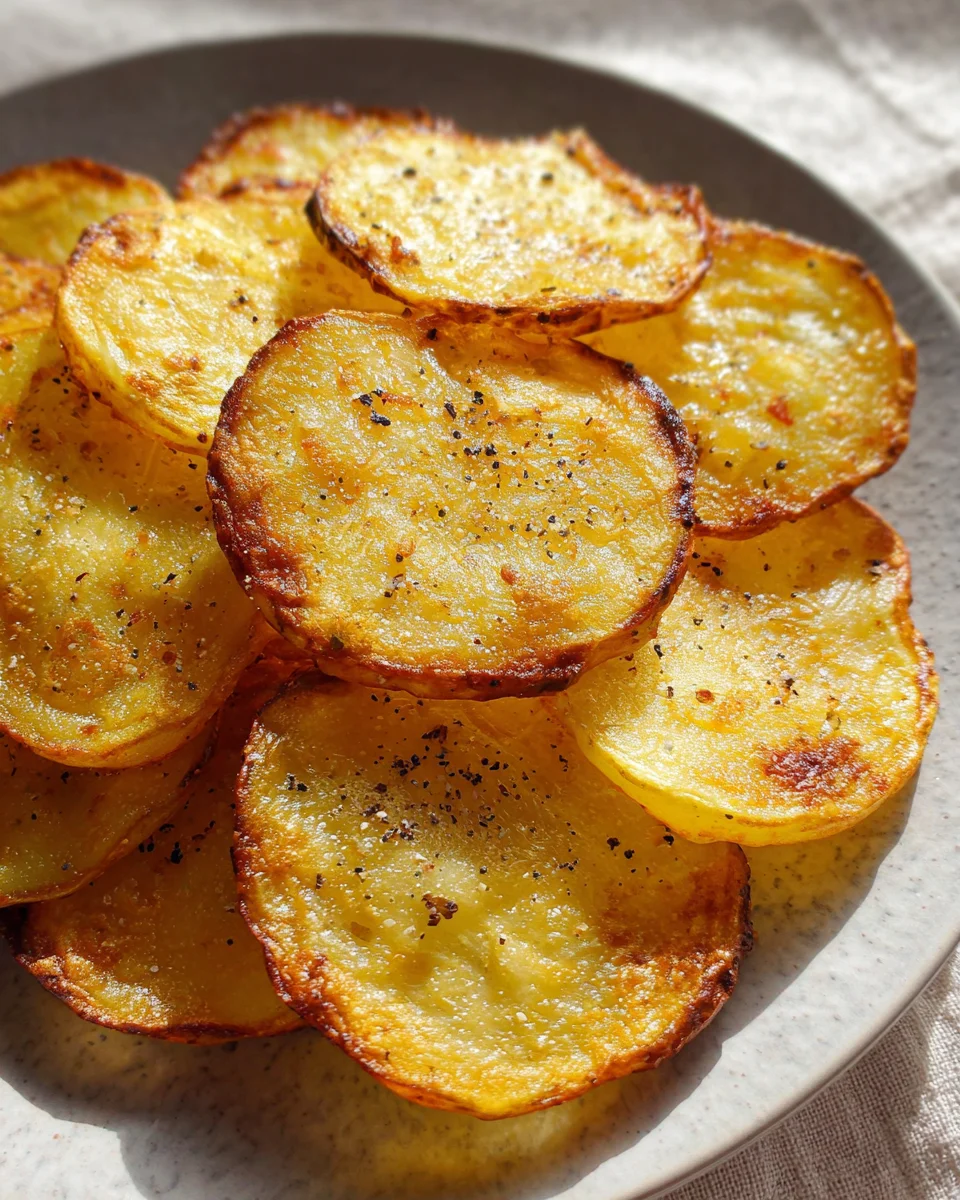 Baked Potato Slices