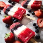 Berry-Coconut Rocket Pops
