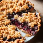 Blueberry Crumble Pie