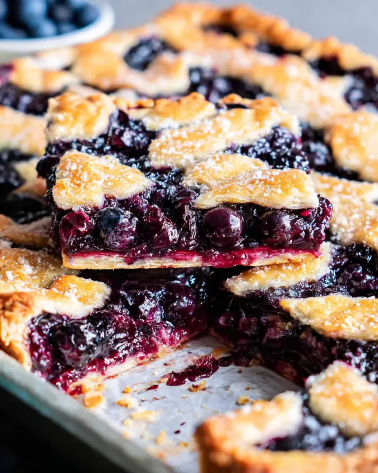 Blueberry Slab Pie