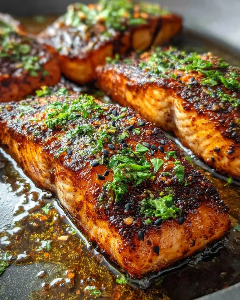 Cajun Honey Butter Grilled Salmon