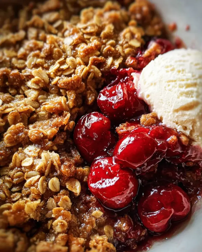 Cherry Crisp Recipe