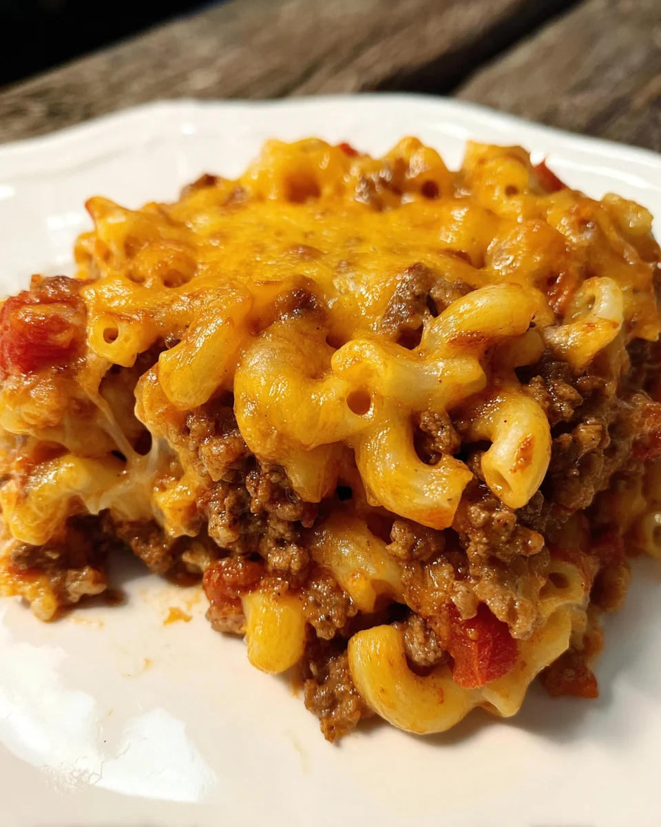 Chili Mac Casserole