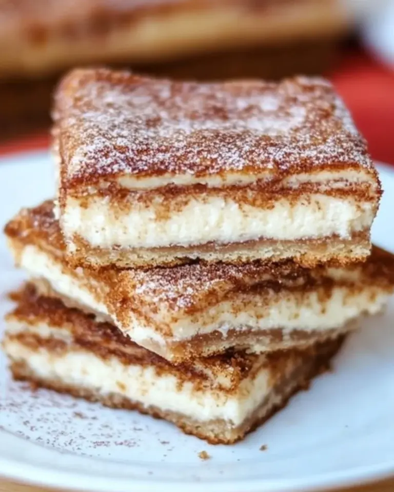 Churro Cheesecake Bars