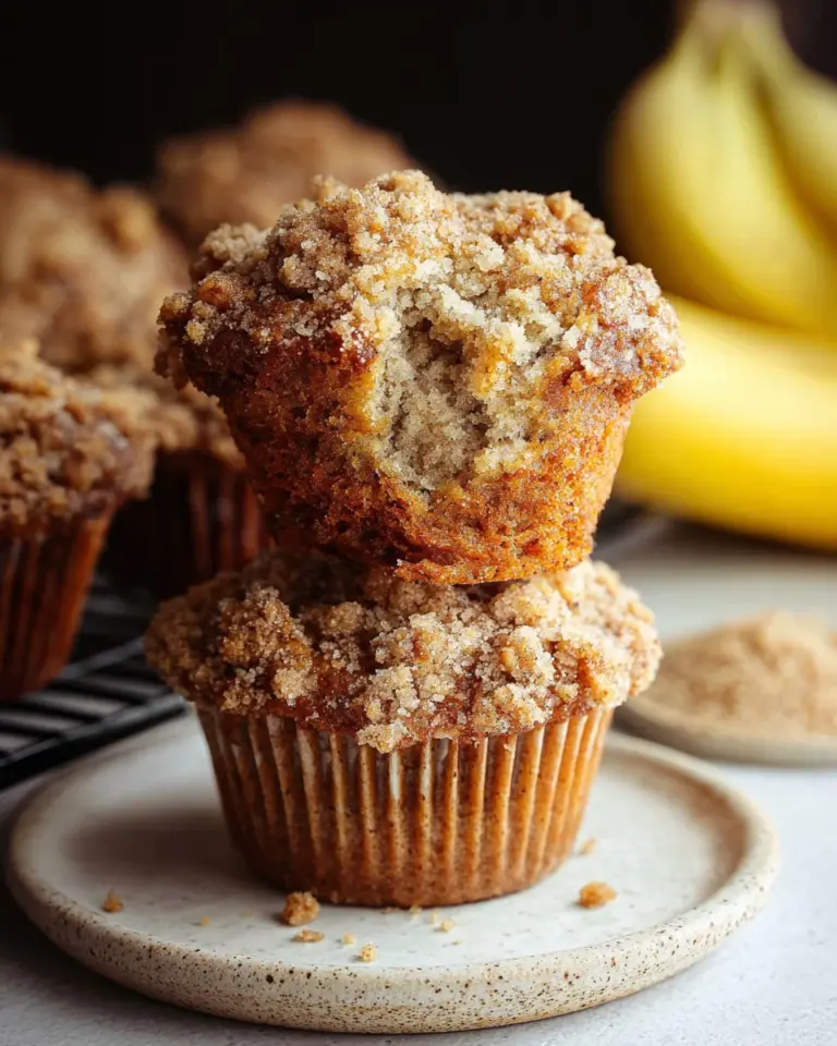 Coffee Cake Banana Bread Muffins