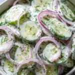 Creamy Cucumber Salad