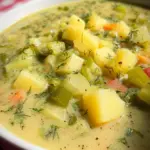 Creamy Dill Pickle Soup