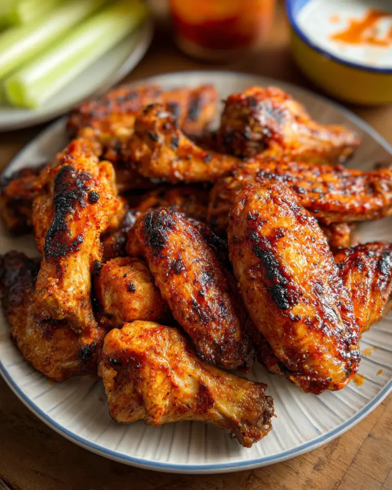 Crispy Grilled Chicken Wings