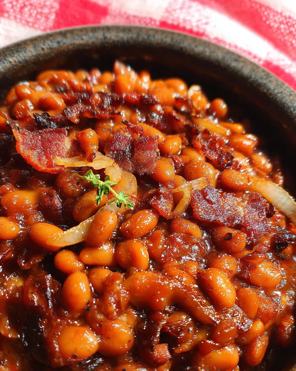 Crockpot Bacon-Bourbon Baked Beans 25 Crockpot