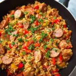 Easy One Pot Sausage And Rice