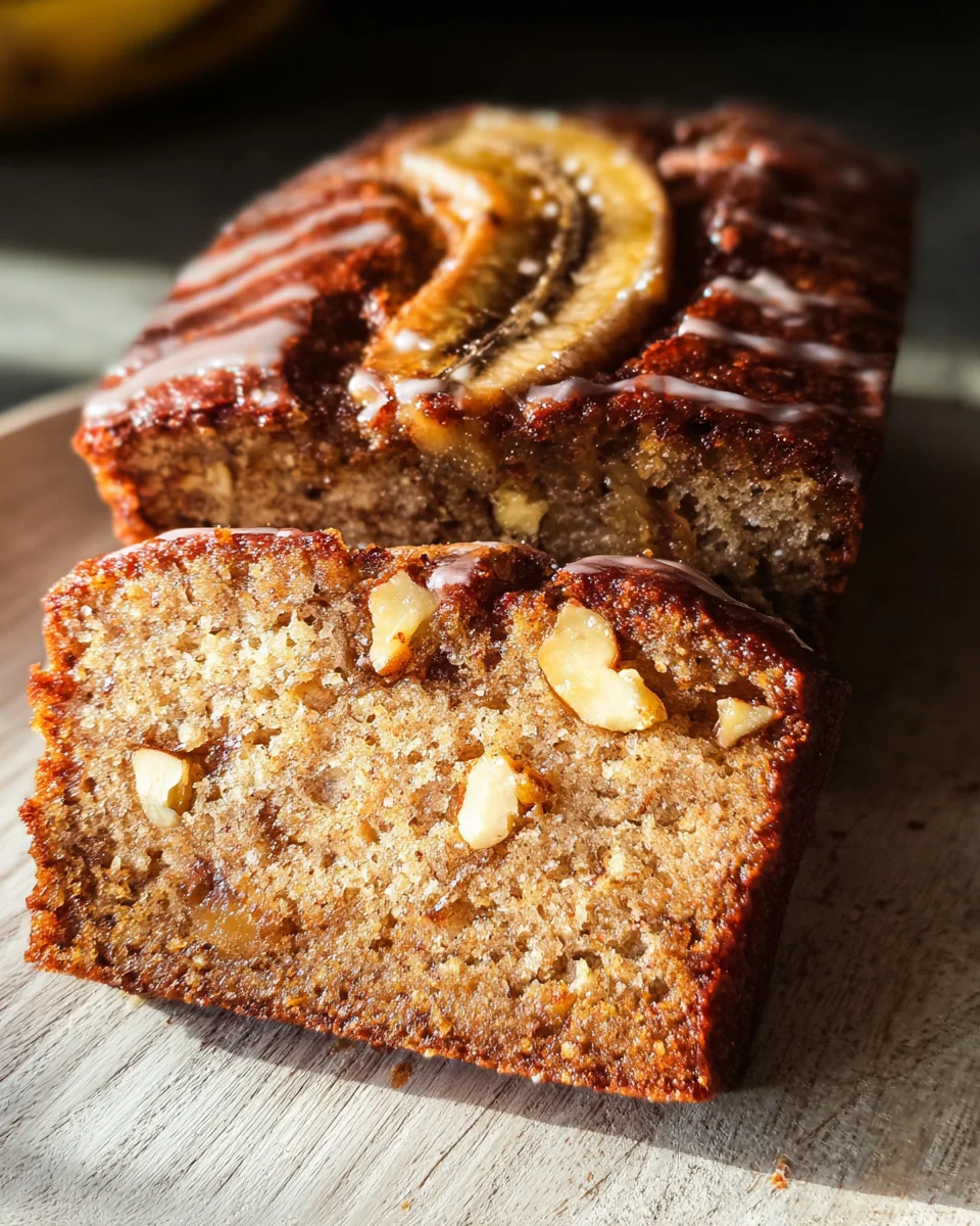 Eggless Banana Bread