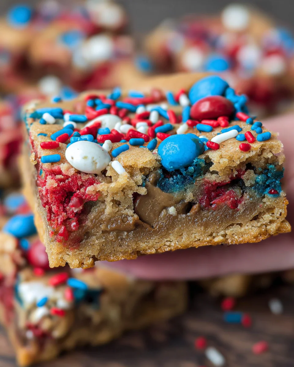Fireworks Blondies Fireworks Blondies