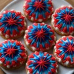 Fireworks Sugar Cookie Cake
