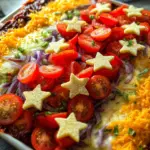Flag Taco Dip