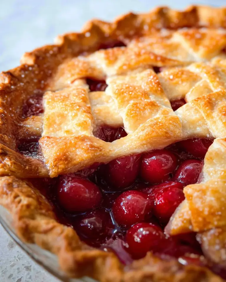 Fresh Cherry Pie