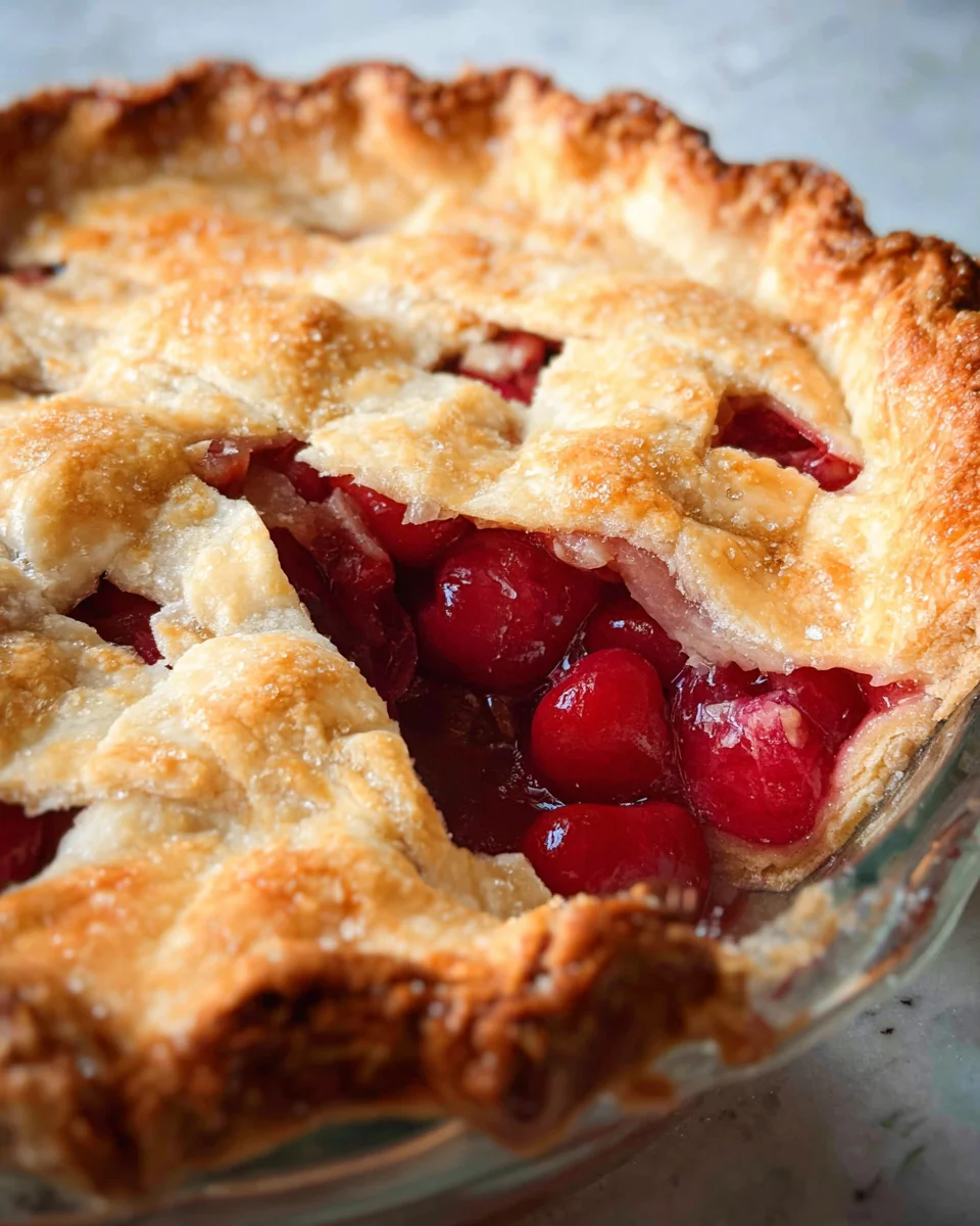 Fresh Cherry Pie Fresh