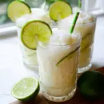 Frozen Limonada De Coco Colombian Lime And Coconut Drink