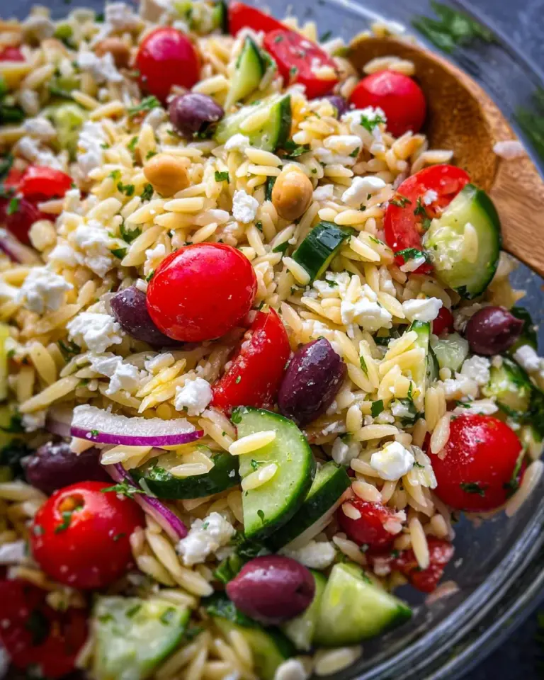 Greek Orzo Salad