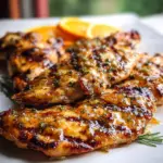Grilled Citrus Chicken With Glaze