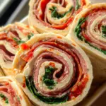 Italian Deli Pinwheel Sandwiches