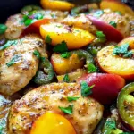 Jalapeno Peach Skillet Chicken