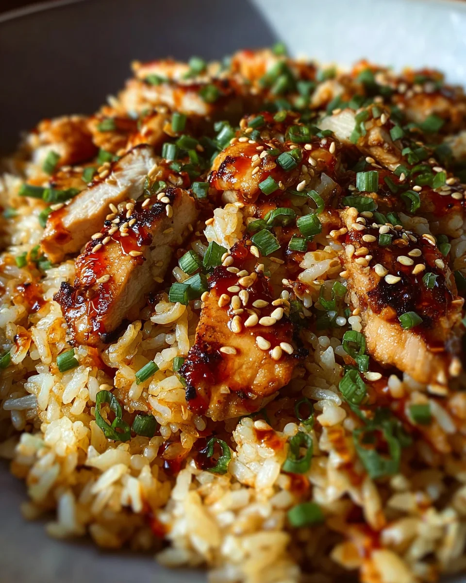 Japanese Bbq Chicken Fried Rice Extravaganza Japanese