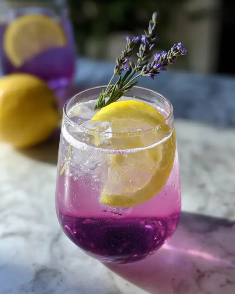 Lemon Lavender Summer Gin Spritz