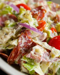 Low Carb Italian Grinder Salad