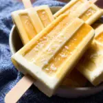 Mango Coconut Popsicles