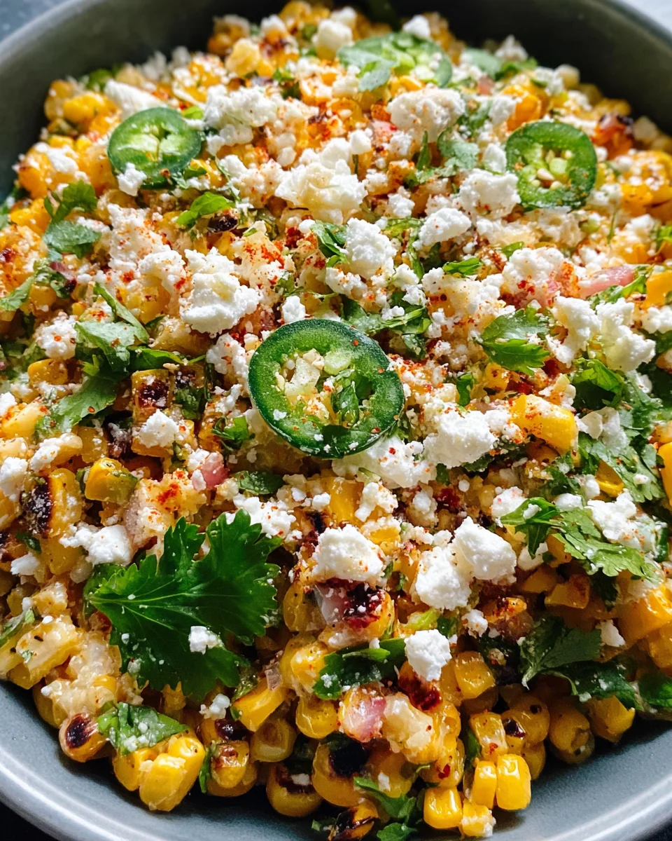 Mexican Street Corn Salad