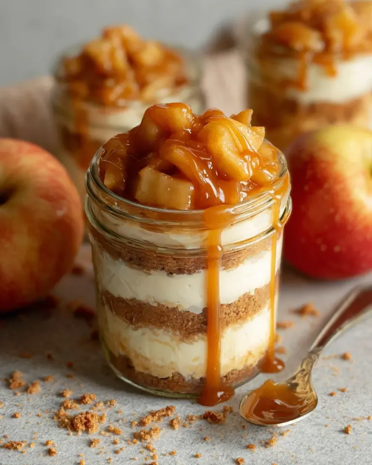 Mini Mason Jar Apple Pies